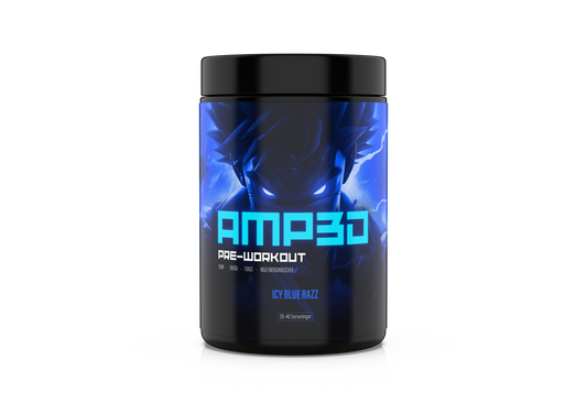 AMP3D Pre-Workout 400G Icy Blue Razz